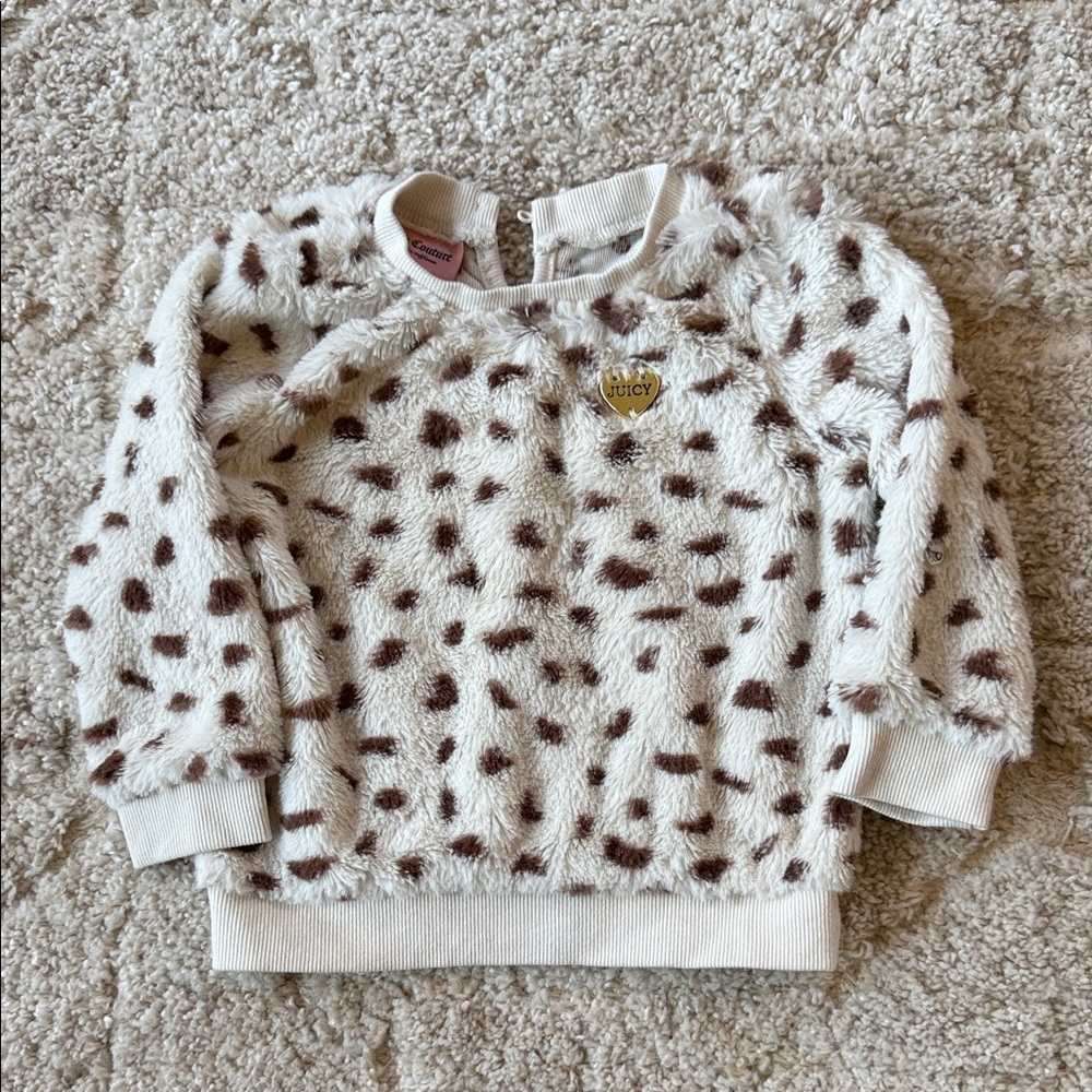 Juicy Couture Cheetah Print Sweater